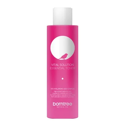 Borntree Vital Solution Essential Toner (Esencjonalny tonik do twarzy z kwasem hialuronowym)