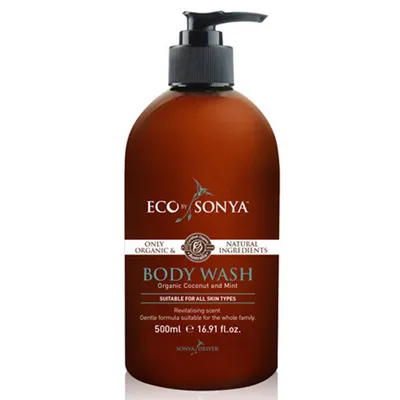 Eco By Sonya Coconut and Mint Body Wash (Żel do mycia ciała z kokosem i miętą)