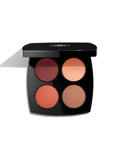 Chanel Les 4 Rouges Yeux Et Joues Caractere Palette (Paleta cieni do powiek i różów do policzków)