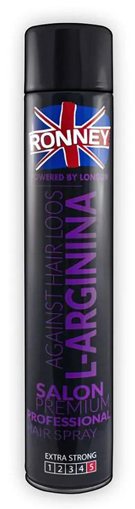 Ronney Against Hair Loos L-arginina Hair Spray (Lakier do włosów zapobiegający ich wypadaniu)