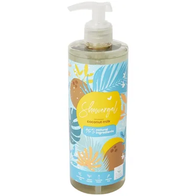 Action Shower Gel Coconut Milk (Żel pod prysznic `Mleko kokosowe`)