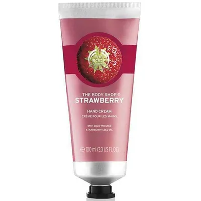 The Body Shop Strawberry, Hand Cream (Krem do rąk o zapachu truskawki)