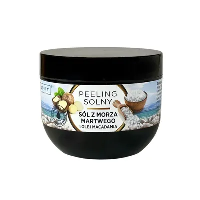 Editt Cosmetics Peeling solny z morza martwego i olejem macadamia
