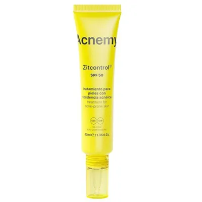 Acnemy Zitcontrol SPF50 (Krem z filtrem do skóry skłonnej do wyprysków)