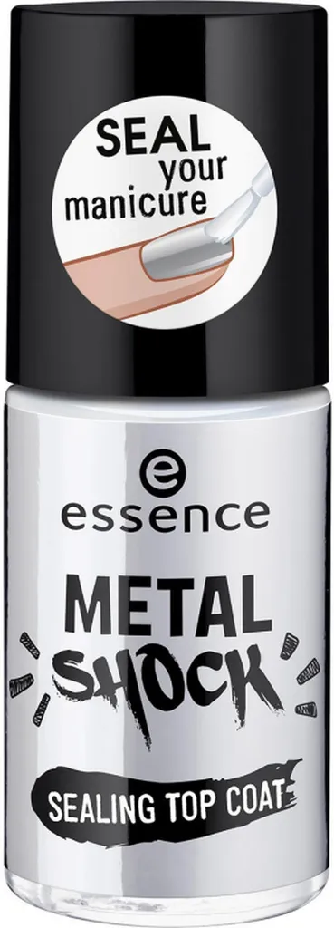 Essence Metal Shock, Sealing Top Coat (Lakier nawierzchniowy)