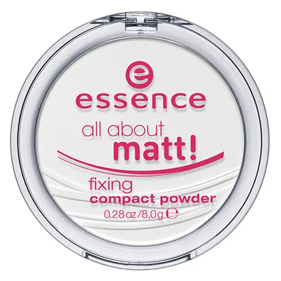 Essence All About Matt!, Fixing Compact Powder (Puder prasowany)