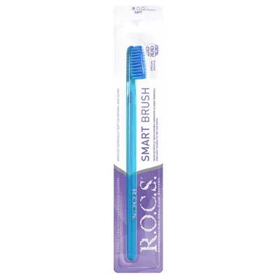 ROCS Classic Smart Toothbrush Soft (Miękka szczoteczka do zębów ze skośnie ściętym włosiem)