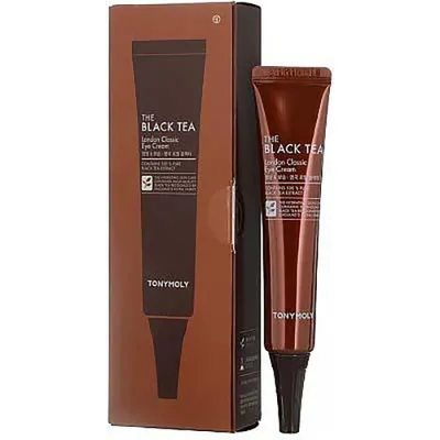 Tony Moly The Black Tea London Classic Eye Cream (Przeciwzmarszczkowy krem pod oczy)
