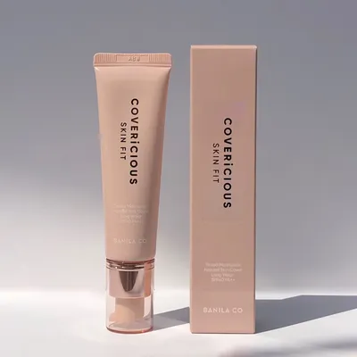 Banila Co. Covericious Skin Fit Tinted Moisturizer SPF40 (Nawilżający krem tonujący z filtrem UV)