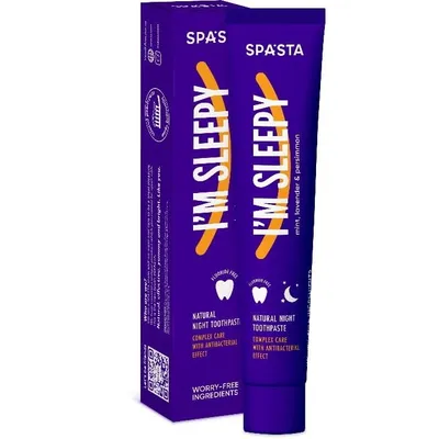 Spasta Naturalna pasta do zębów `I'm Sleepy`