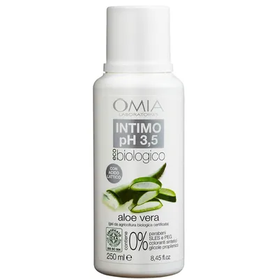 Omia Laboratoires Intimo Gel pH 3,5 Idratante  e Lenitivo Aloe Vera (Nawilżająco-łagodzący żel do higieny intymnej pH 3,5 z aloesem)