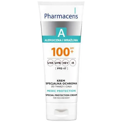 Pharmaceris A, Medic Protection, Krem SPF 100+ do twarzy i ciała specjalna ochrona