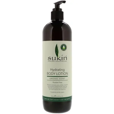 Sukin Hydrating Body Lotion Original Scent (Nawilżające roślinne mleczko do ciała)