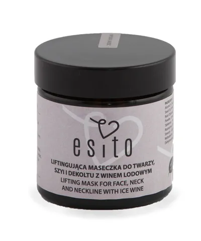 Esito Lifting Mask for Face, Neck and Neckline with Ice Wine (Liftingująca maseczka do twarzy, szyi i dekoltu z winem lodowym)