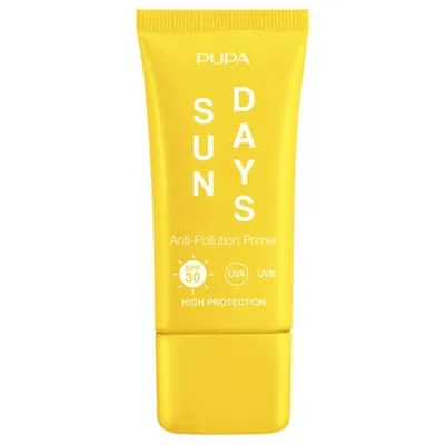 PUPA Sun Days, Ani-Pollution Primer SPF 30 (Baza pod makijaż)