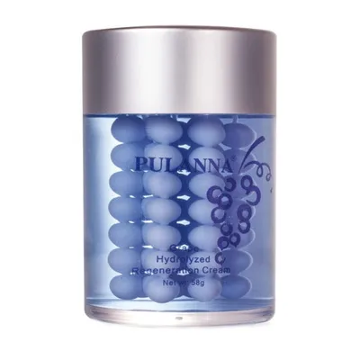 Pulanna Grape Hydrolyzed Regeneration Cream (Nawilżający krem regenerujący z ekstraktem z winogron)
