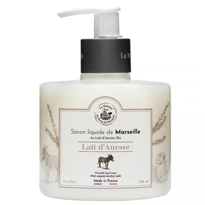 La Maison du Savon Savon Liquide De Marseille Lait d' Anesse (Mydło marsylskie w płynie `Ośle mleko`)
