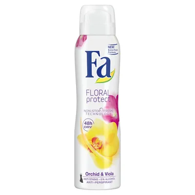 Fa Floral Protect, Antyperspirant w sprayu `Orchidea i fiołek`