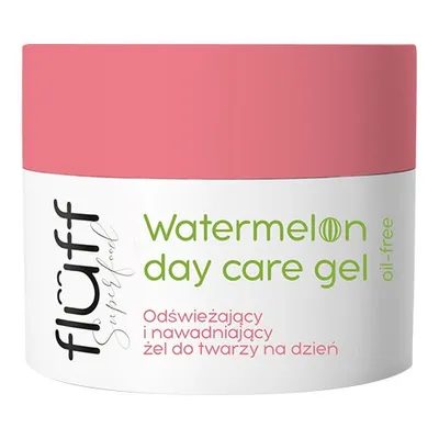 Fluff Superfood, Watermelon Day Care Gel (Odświeżający i nawadniający żel do twarzy)