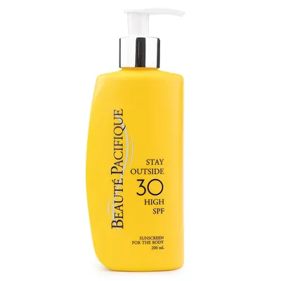 Beaute Pacifique Stay Outside, Sunscreen for the Body SPF30 (Przeciwstarzeniowy krem przeciwsłoneczny do ciała SPF30)