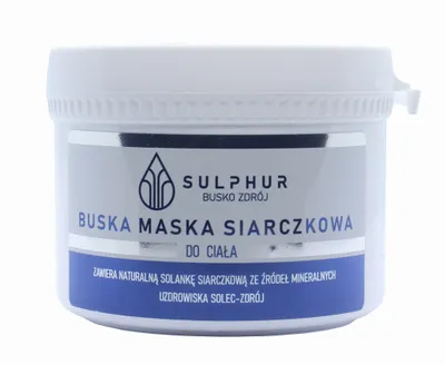 Sulphur Zdrój Buska maska siarczkowa (nowa wersja)