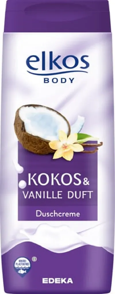 Elkos Duschgel Kokos & Vanille Duft (Żel pod prysznic `Kokos i Wanilia`)