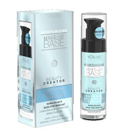 Vollare Cosmetics Beauty Creator, Moisturizing Make-up Base (Nawilżająca baza pod makijaż)