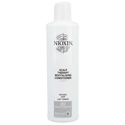 Nioxin System 1, Scalp Therapy Revitalizing Conditioner (Odżywka rewitalizująca  do włosów naturalnych z niewielką skłonnością do wypadania , lekko przerzedzonych)