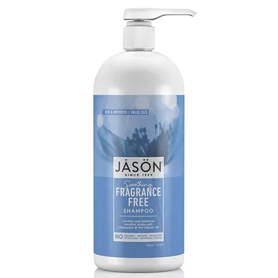 Jason Natural Fragrance Free Soothing Shampoo (Bezzapachowy szampon łagodzący)