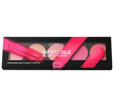 L'Oreal Paris Infaillible, Blush Paint (Paleta róży do policzków)