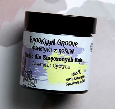 Brooklyn Groove Masło dla zmęczonych rąk `Lawenda i cytryna`