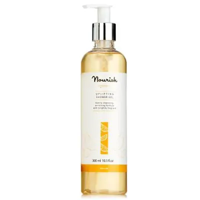 Nourish London Nourish Uplifting Protect Shower Gel (Mandarynkowo-pomarańczowy odświeżający żel pod prysznic)