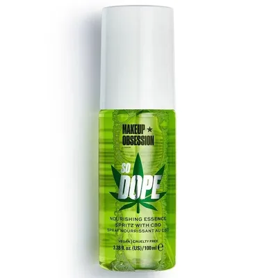 Makeup Obsession London So Dope, Nourishing Essence Spritz with CBD (Mgiełka nawilżająca do twarzy)