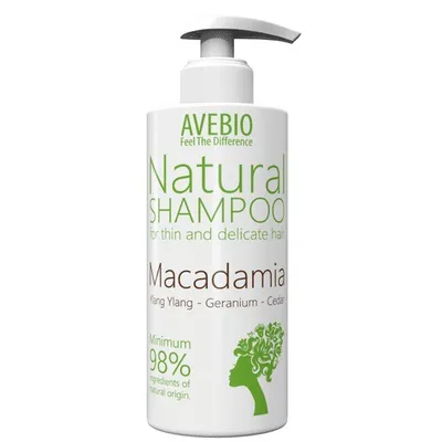 Avebio Natura Shampoo Macadamia (BIO szampon z olejkiem makadamia)