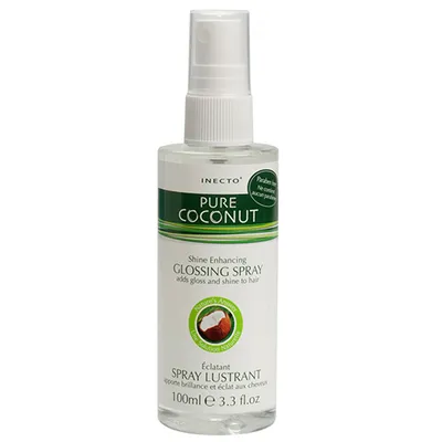 Inecto Pure Coconut, Shine Enhancing Glossing Spray (Nabłyszczacz do włosów)