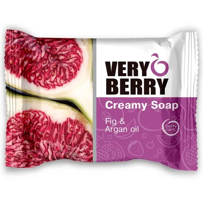 Very Berry Creamy Soap  Fig & Argan Oil (Kremowe mydło)