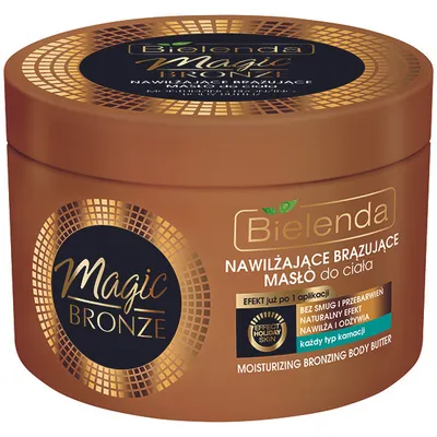 Bielenda Magic Bronze, Nawilżające brązujące masło do ciała