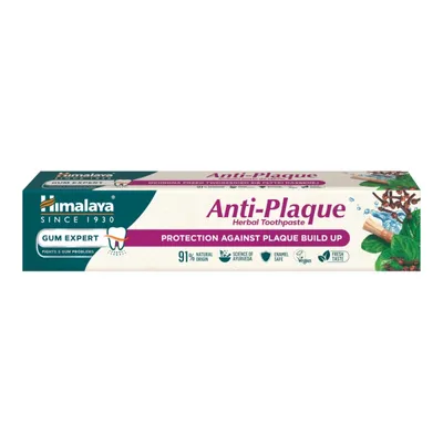 Himalaya Herbals Gum Expert, Anti-Plaque Herbal Toothpaste (Ziołowa pasta do zębów)