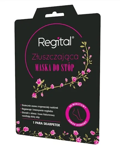 Regital Złuszczająca maska do stóp