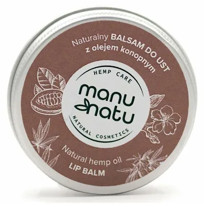 Manu Natu Naturalny wegański balsam do ust