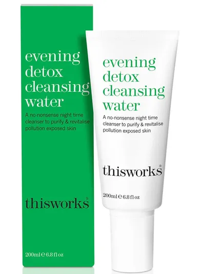 This Works Evening Detox Cleansing Water (Oczyszczająca woda do demakijażu)