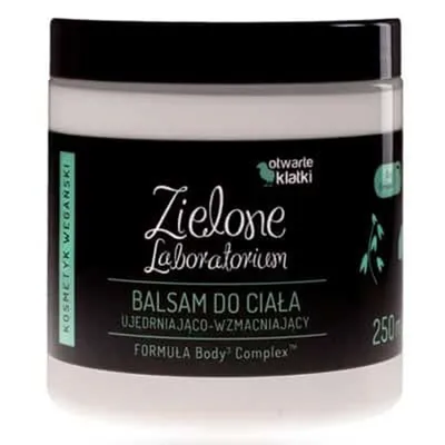 Zielone Laboratorium Balsam do ciała ujędrniająco-wzmacniający  z formułą Body3 Complex