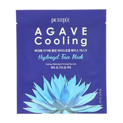 Petitfee Agave Cooling Hydrogel Face Mask (Kojąca hydrożelowa maska do twarzy)
