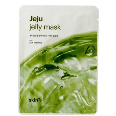 SKIN79 Jeju, Jeju Aloe, Skin Soothing Jelly Mask (Maska w płacie)