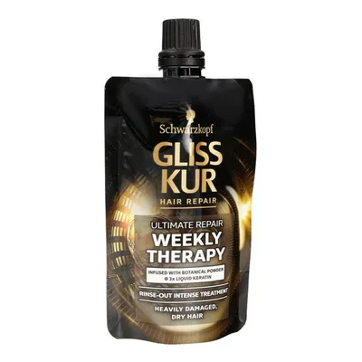 Schwarzkopf Gliss Kur Ultimate Repair, Weekly Therapy (Intensywna odżywka do bardzo zniszczonych i suchych włosów)