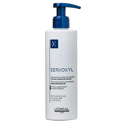 L'Oreal Professionnel Serioxyl 1 Shampoo, Natural Hair (Szampon do włosów przerzedzonych)