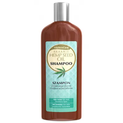 GlySkinCare Organic Hemp Seed Oil Shampoo (Szampon z organicznym olejem konopnym)