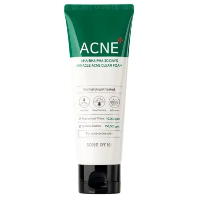 Some by MI AHA.BHA.PHA 30 Days Miracle Foam (Delikatna pianka oczyszczająca z kwasami)