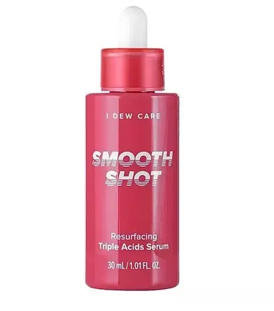 I Dew Care Smooth Shot, Resurfacing Triple Acids Serum (Rozjaśniające serum z kwasami)