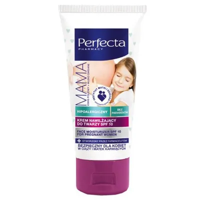 Perfecta Mama, Hipoalergiczny krem do twarzy SPF 10